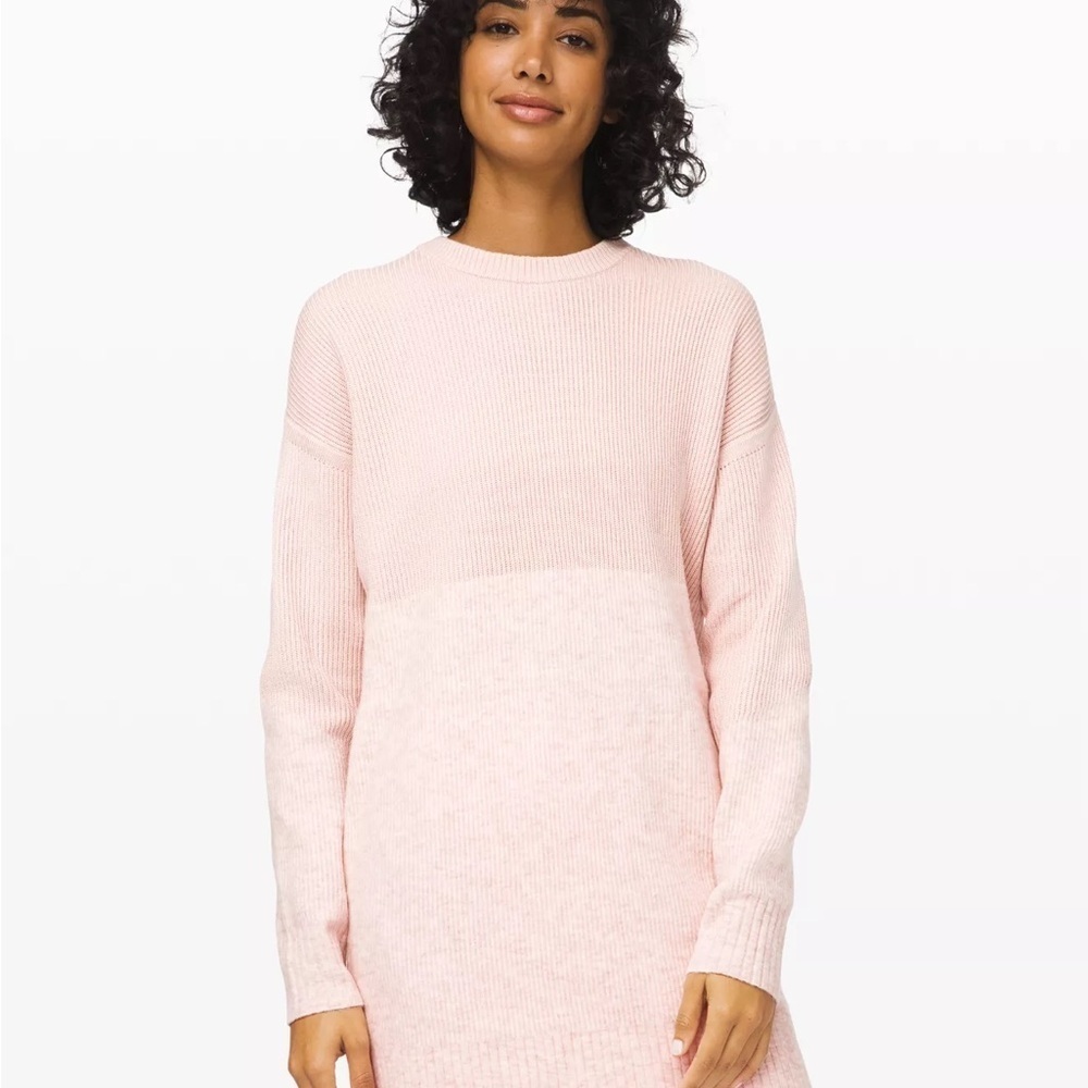 Lululemon Athletica Restful Intention Knit Sweater Dress Size XS